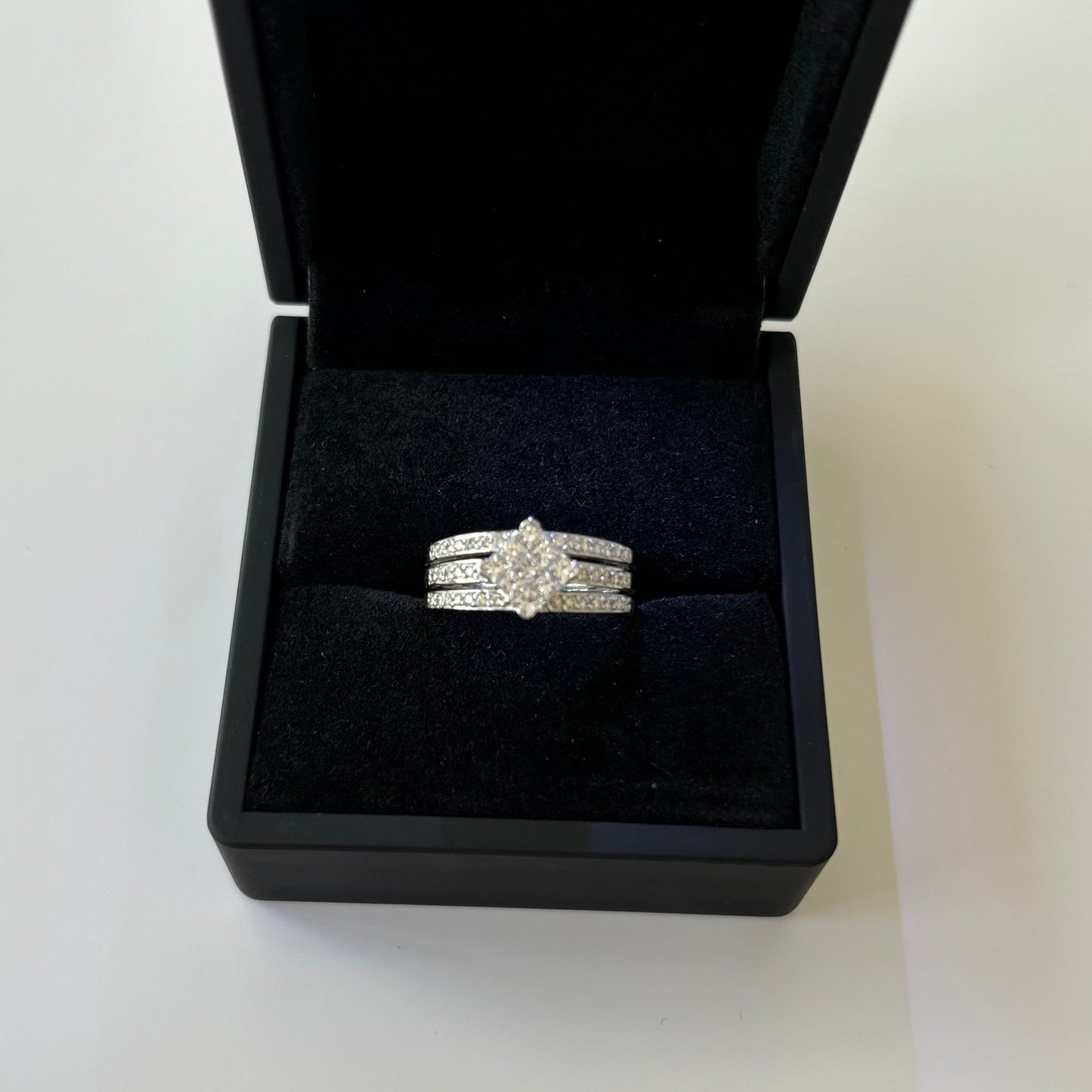 Princess Cut Diamond Band