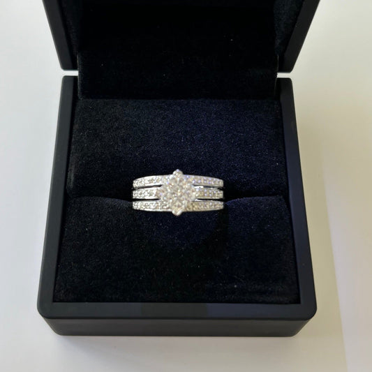 Princess Cut Diamond Band